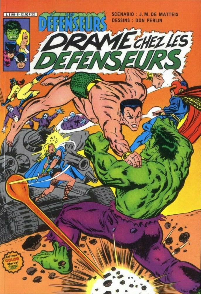 Les défenseurs (1ere série) # 8 - Drame chez les Défenseurs