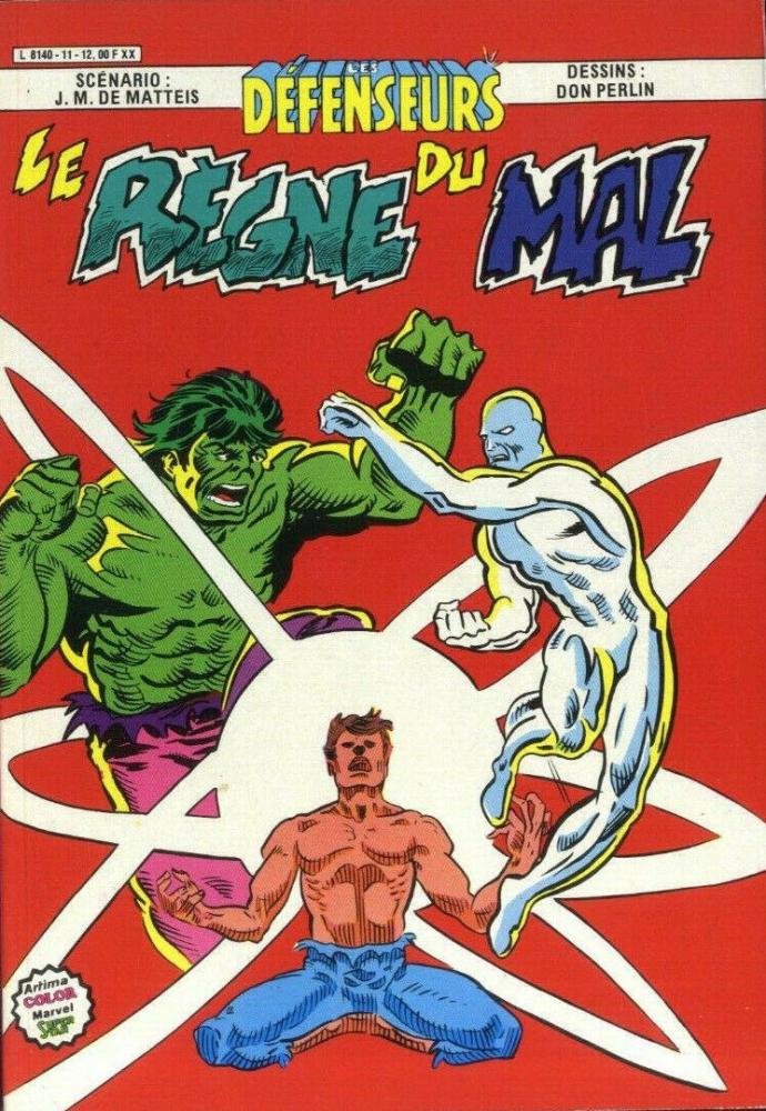 Les défenseurs (1ere série) # 11 - Le règne du mal