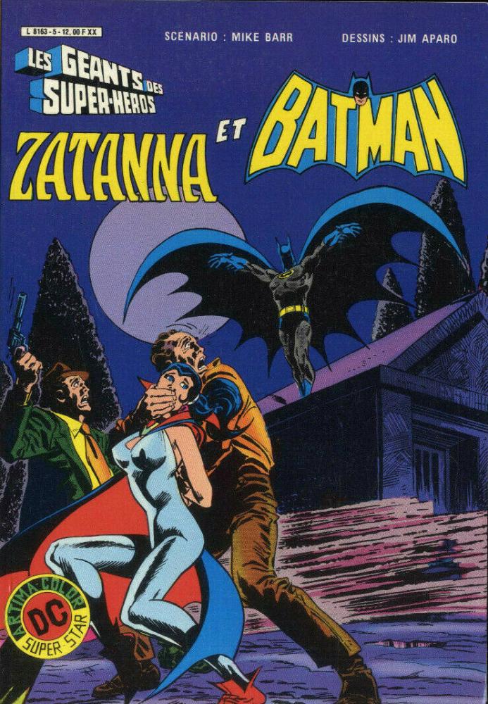 Les géants des super-héros (Arédit) # 5 - Zatanna et Batman