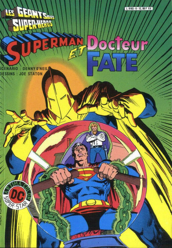 Les géants des super-héros (Arédit) # 6 - Superman et Docteur Fate