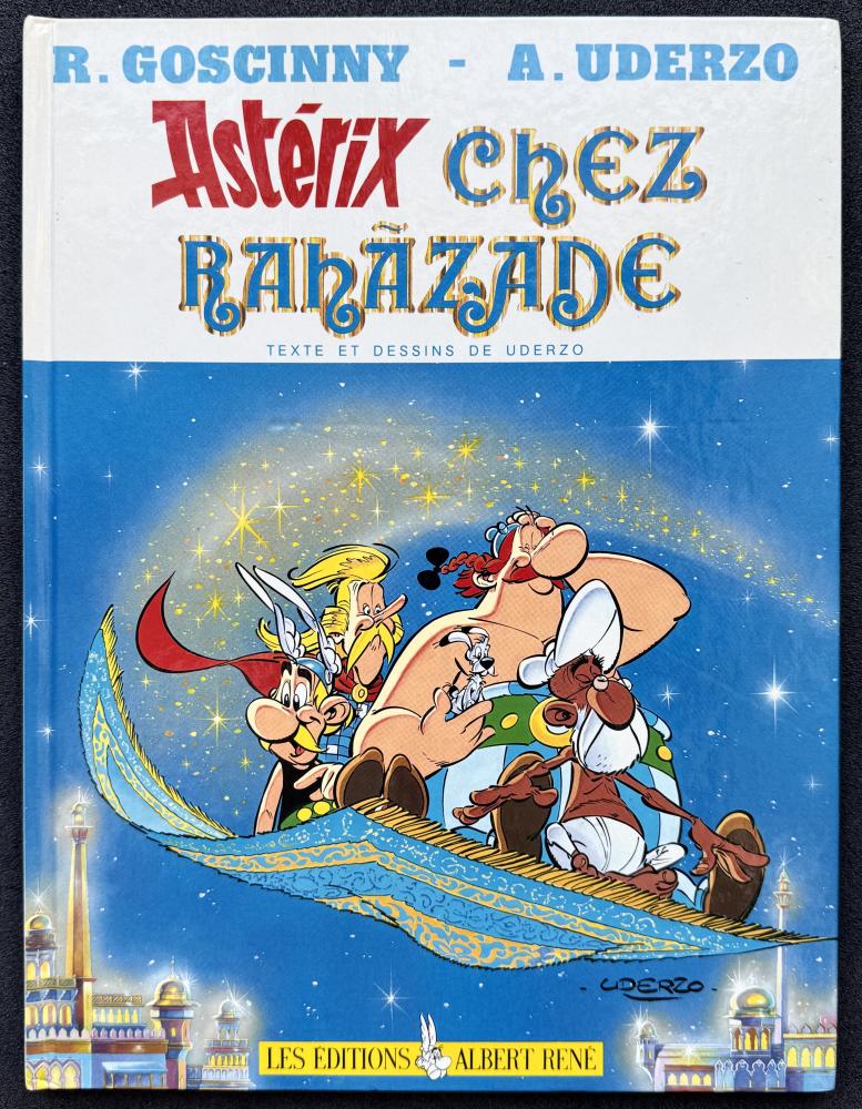 Astérix # 28 - Astérix chez Rahâzade + belle dédicace Uderzo