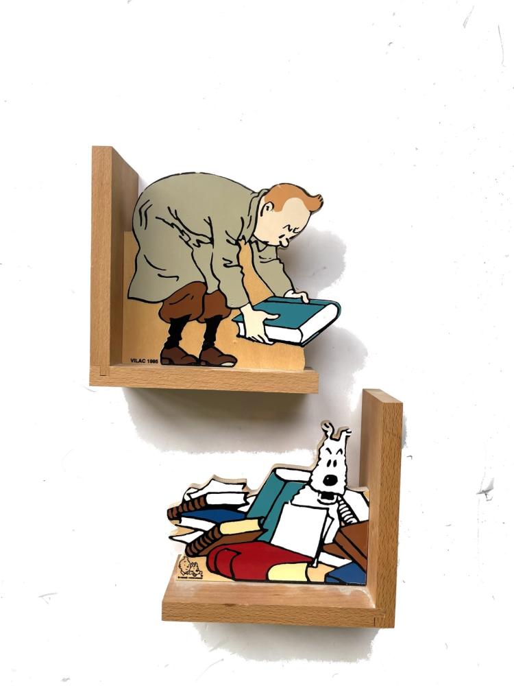 Tintin (3D) # 0 - Serre-livres Vilac Tintin - modèle aux livres