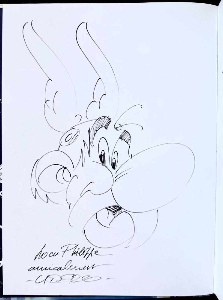 Astérix # 28 - Astérix chez Rahâzade + belle dédicace Uderzo