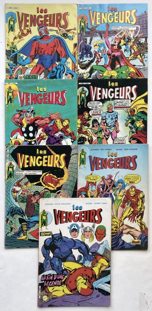 Les Vengeurs (3e série - Arédit) # 0 - Série complète n°1 à 7