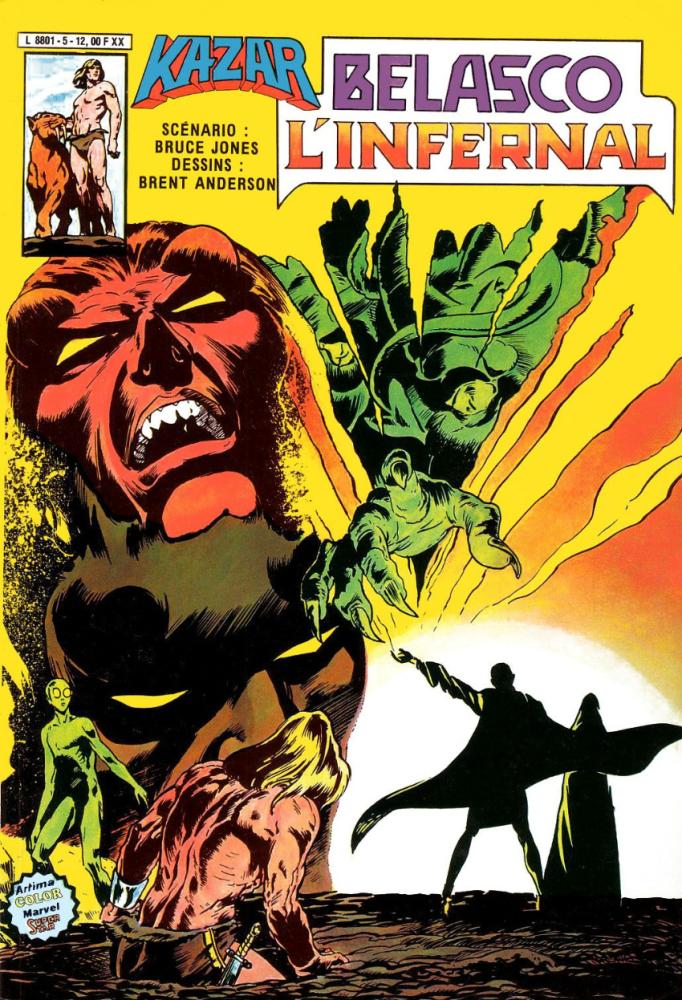 Ka-zar (Arédit) # 5 - Belasco l'infernal