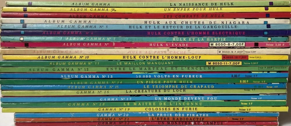 Hulk (Gamma) # 0 - Série complète n°1 à 22