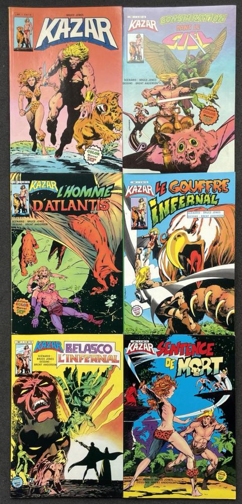 Ka-zar (Arédit) # 0 - Série complète n°1 à 6