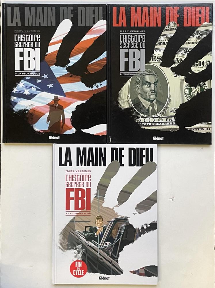 La Main de Dieu # 0 - Collection Complète T.1 à 3 - avec dedicaces