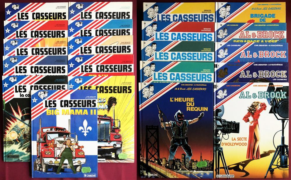 Les casseurs # 0 - Collection complète 21 tomes en EO