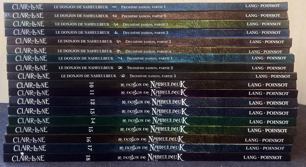 Le Donjon de Naheulbeuk # 0 - Collection Complète T.1 à 18 - T3 à 18 en EO