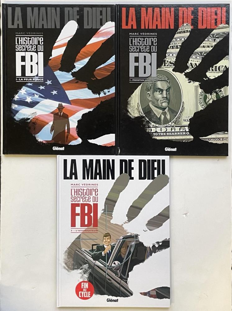 La Main de Dieu # 0 - Collection Complète T.1 à 3 - avec dedicaces