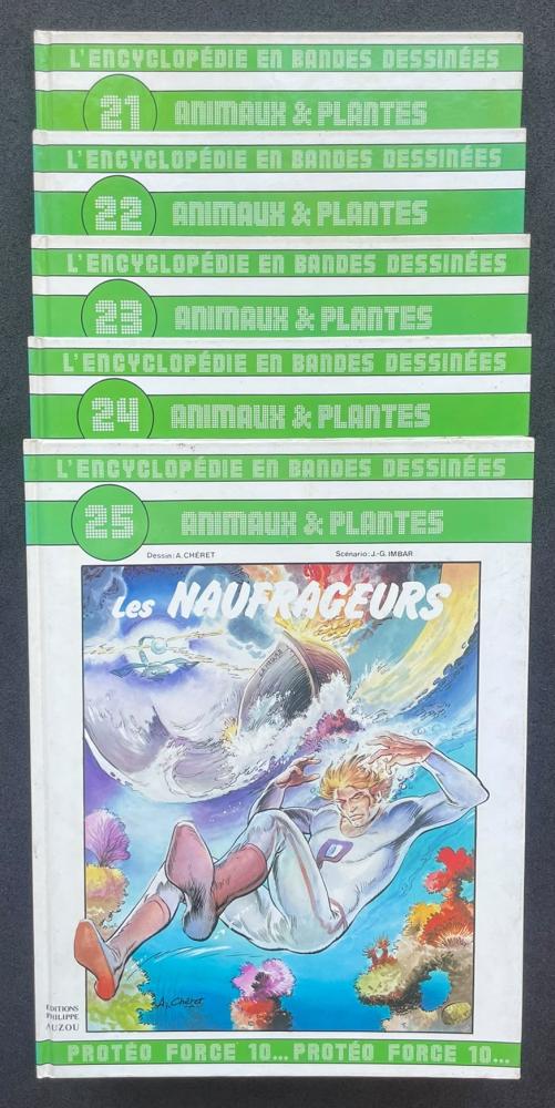 L'Encyclopédie en Bandes Dessinées # 0 - Collection Complète T.21 à 25