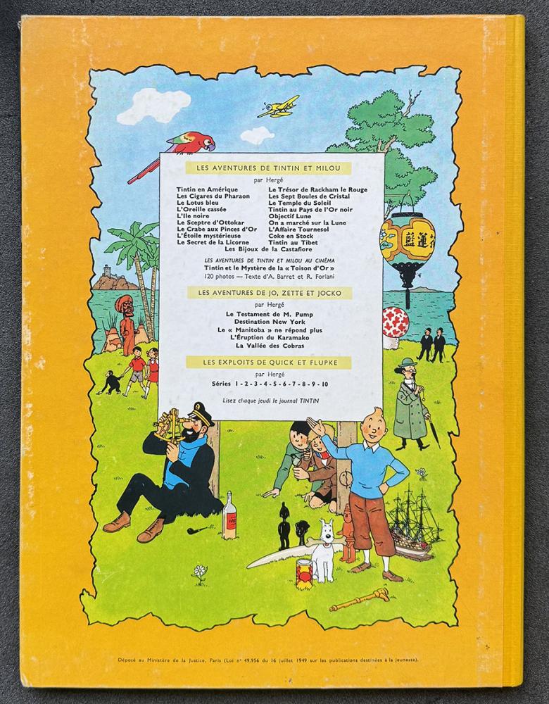 Jo, Zette et Jocko # 5 - La vallée des cobras - B34 1963