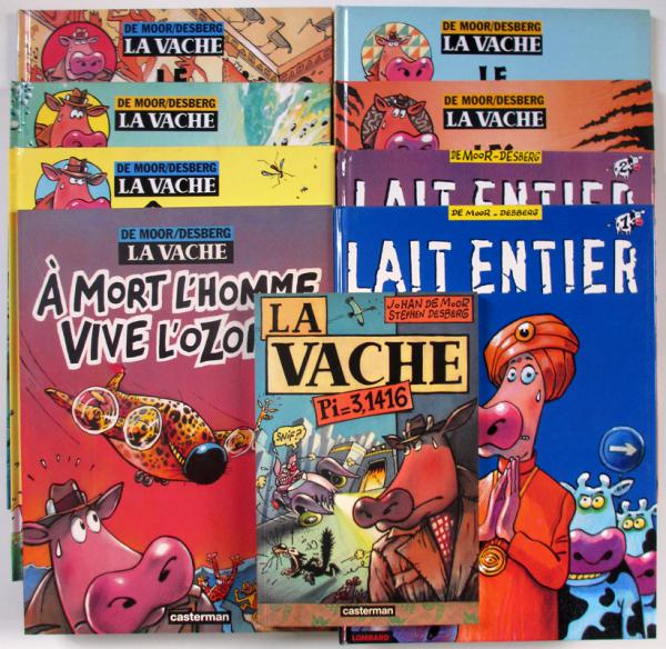 La Vache # 0 - La Vache - lot T1 à T7 EO + lait entier 1 et 2 EO