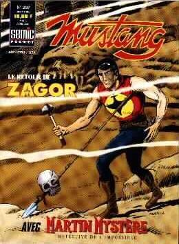 Mustang # 297 - Avec ZAGOR et Martin Mystère