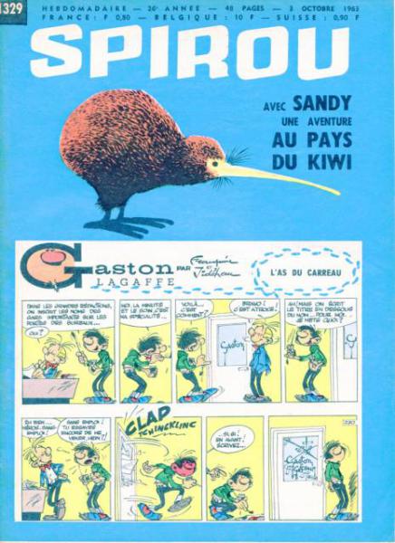 Spirou (journal) # 1329 - Sans mini récit