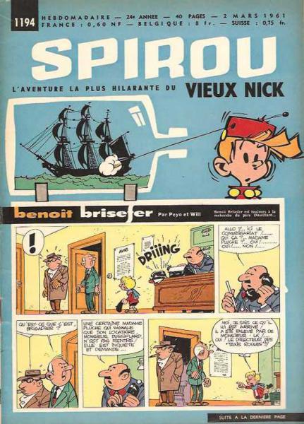 Spirou (journal) # 1194 - Sans mini récit