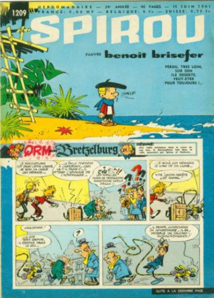 Spirou (journal) # 1209 - Sans mini récit