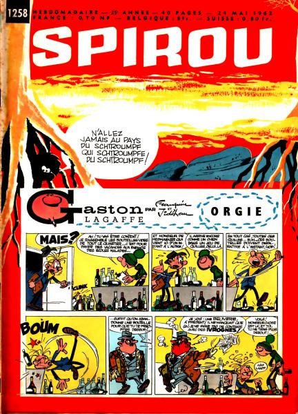 Spirou (journal) # 1258 - Sans mini récit