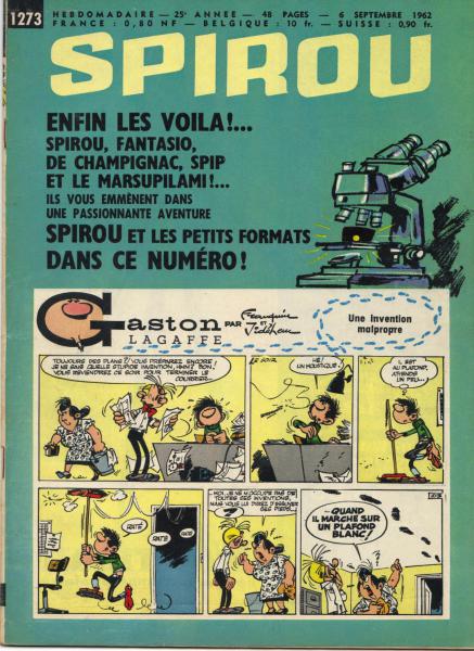 Spirou (journal) # 1273 - Sans mini récit