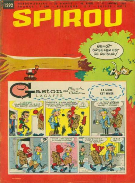 Spirou (journal) # 1292 - Sans mini récit