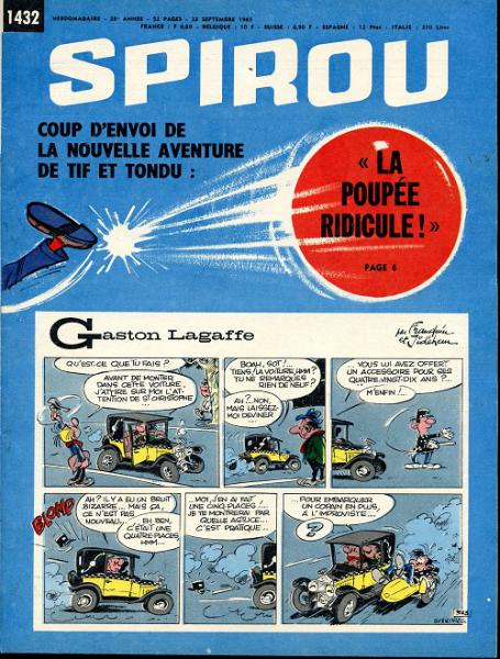 Spirou (journal) # 1432 - 