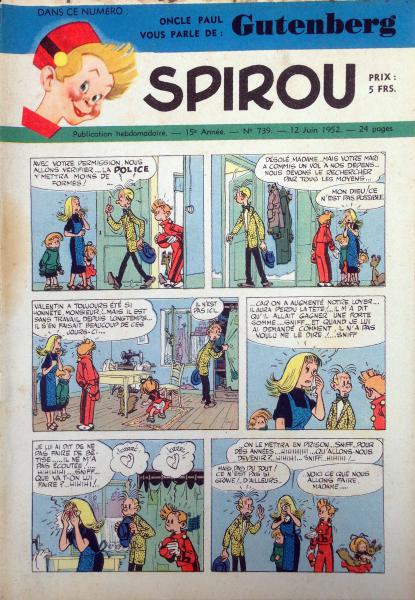 Spirou (journal) # 739 - 