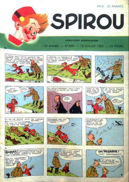 Spirou (journal) # 639 - 