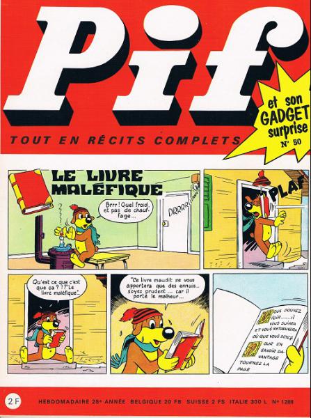 Pif gadget # 50 - Avec Gadget : le masque de 