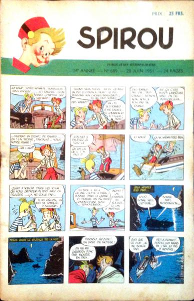 Spirou (journal) # 689 - 