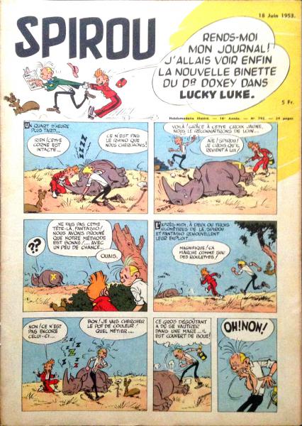 Spirou (journal) # 792 - 