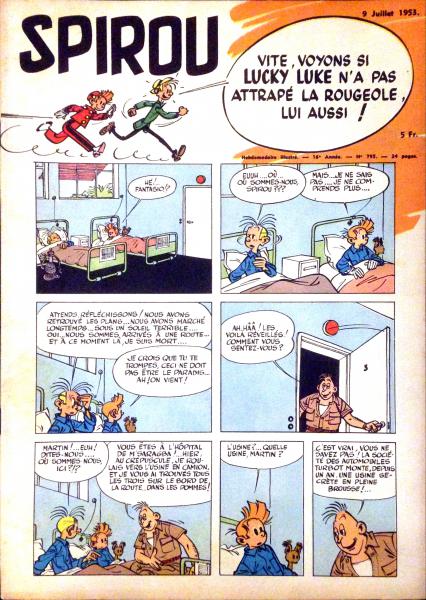 Spirou (journal) # 795 - 