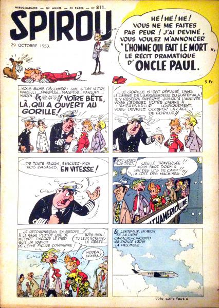 Spirou (journal) # 811 - 