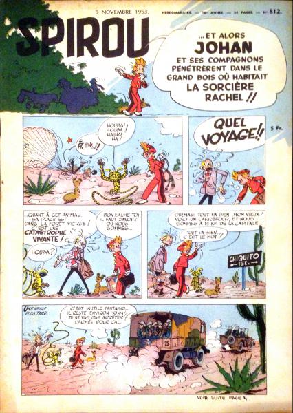 Spirou (journal) # 812 - 