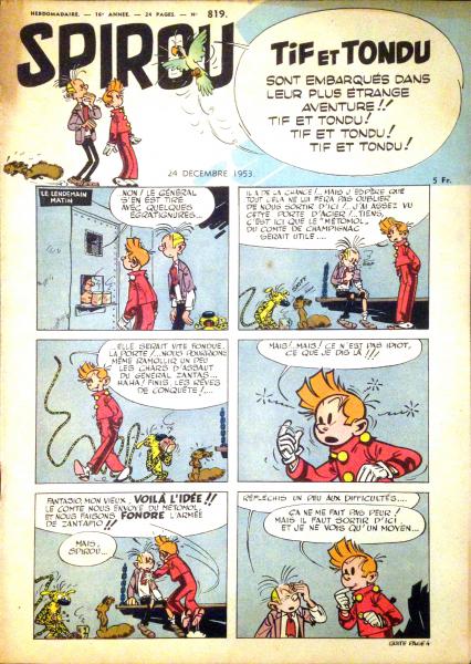 Spirou (journal) # 819 - 