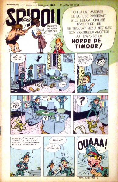 Spirou (journal) # 822 - 