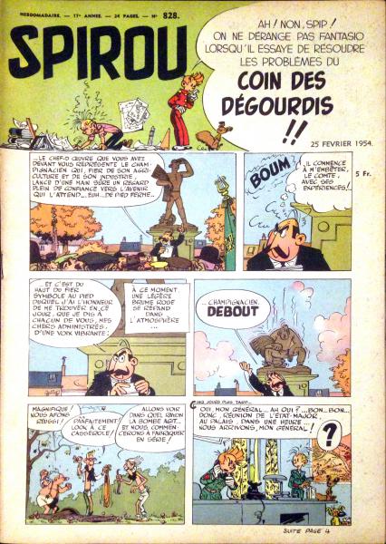 Spirou (journal) # 828 - 