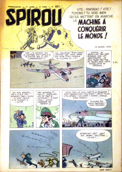 Spirou (journal) # 831 - 