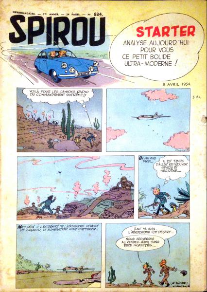 Spirou (journal) # 834 - 