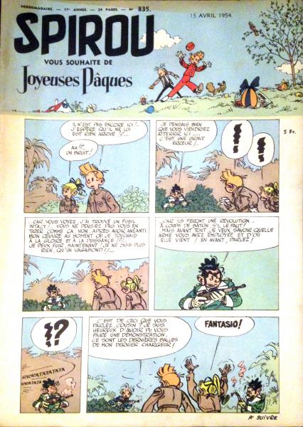 Spirou (journal) # 835 - 