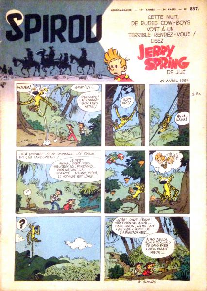 Spirou (journal) # 837 - 