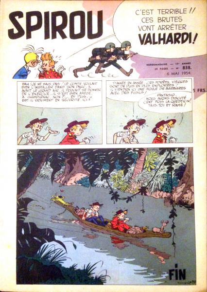 Spirou (journal) # 838 - 