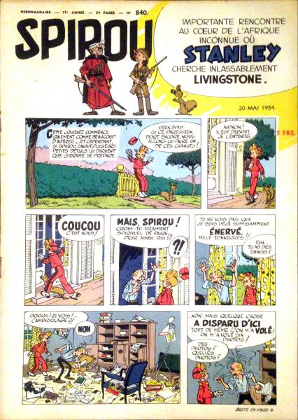 Spirou (journal) # 840 - 