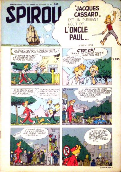 Spirou (journal) # 842 - 