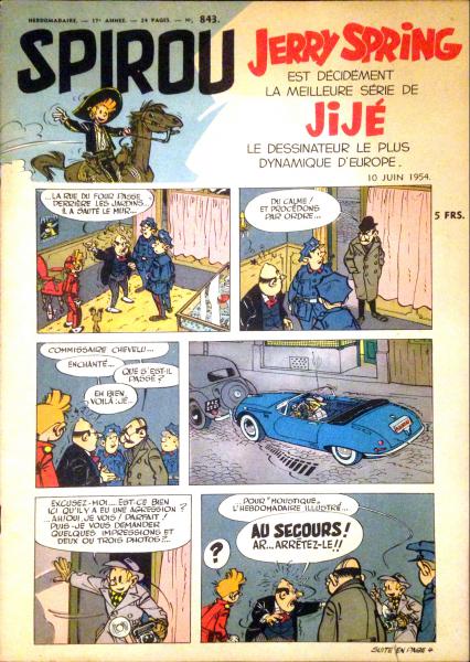 Spirou (journal) # 843 - 