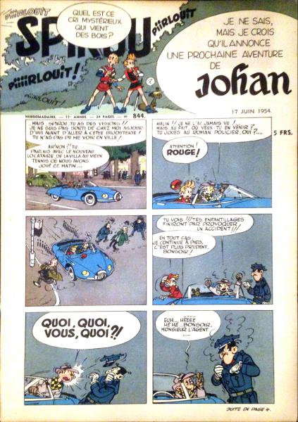 Spirou (journal) # 844 - 