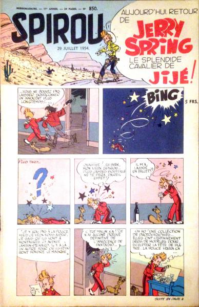 Spirou (journal) # 850 - 