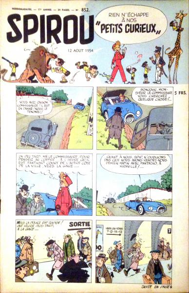 Spirou (journal) # 852 - 