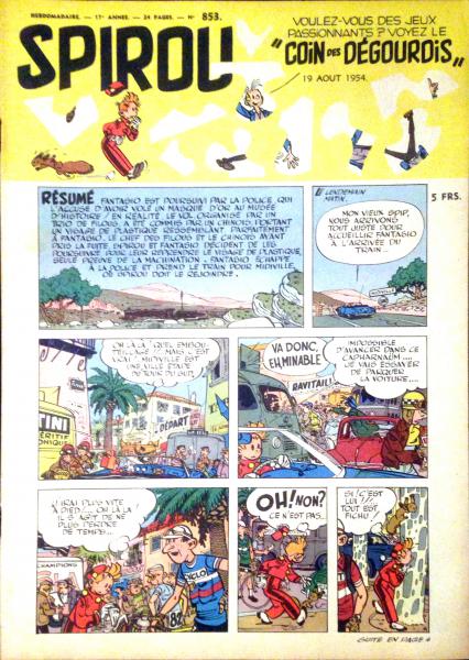 Spirou (journal) # 853 - 