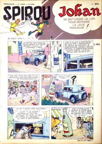 Spirou (journal) # 854 - 